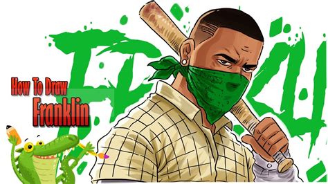 Drawing Franklin from GTA 5 .